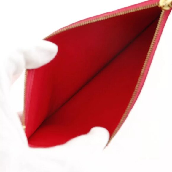 LOUIS VUITTON Felice Shoulder Bag M61787 Pochette wallet Chain wallet Hot ... - Picture 5 of 12